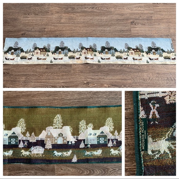 Holiday Place Mats/Table Runner/Throw Pillow Cover - Picture 10 of 11